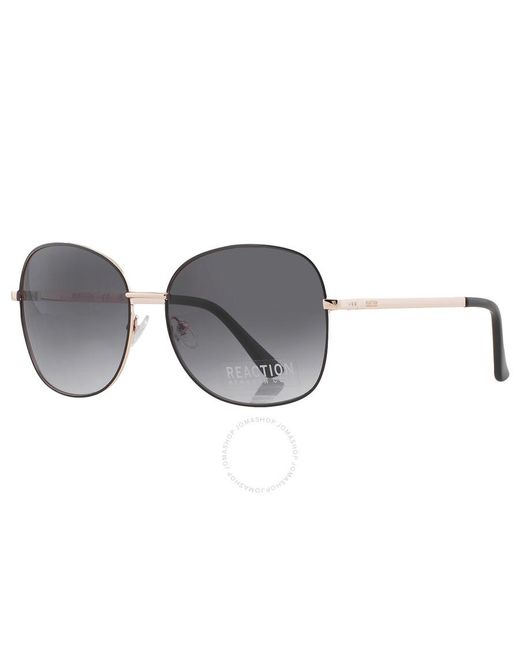 Kenneth Cole Gray Gradient Smoke Square Sunglasses Kc1359 32b 60