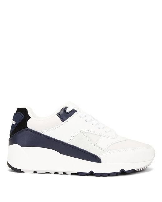 Saint Laurent White Bump Low-Top Sneakers, Brand Size 40 Us