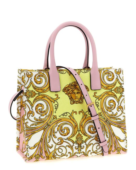 Versace Yellow La Medusa Shopping Bag