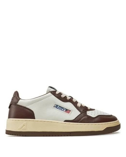 Autry Multicolor Medalist Low Bicolor Sneakers, Brand Size 40 Us for men