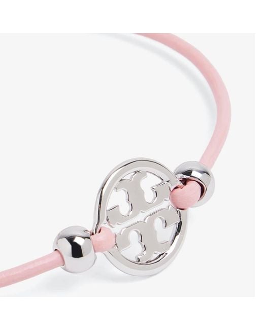 Tory Burch Metallic Icon Slider Bracelet