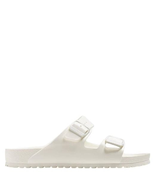 Birkenstock White Arizona Eva Lightweight Sandals, Brand Size 43 Us for men