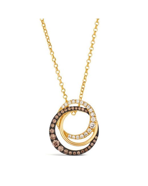 Le Vian Metallic Ladies Circle Necklaces Set