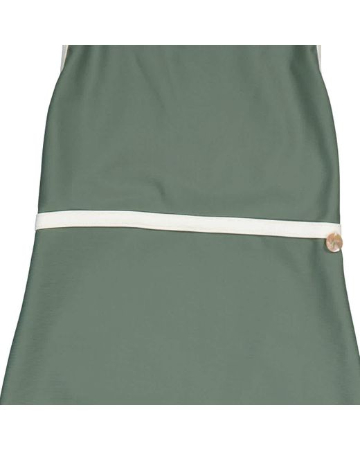 Bonpoint Green Girls Altamura 1-piece Swimsuit
