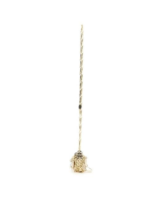 Rabanne Metallic 1969 Medals Micro Bag