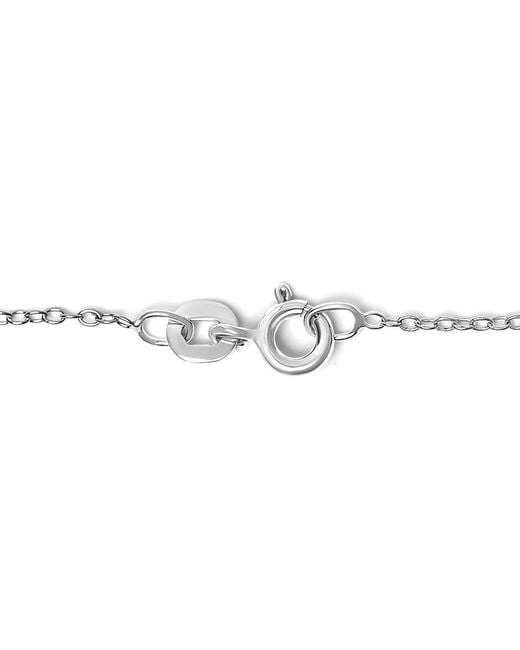 Haus of Brilliance Metallic 925 Sterling Diamond Accent Mom Charm Bracelet (J-K Color, I2-I3 Clarity)