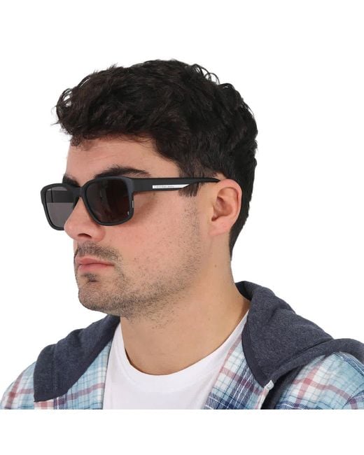 Calvin Klein Gray Rectangular Sunglasses Ckj21631s 002 56 for men