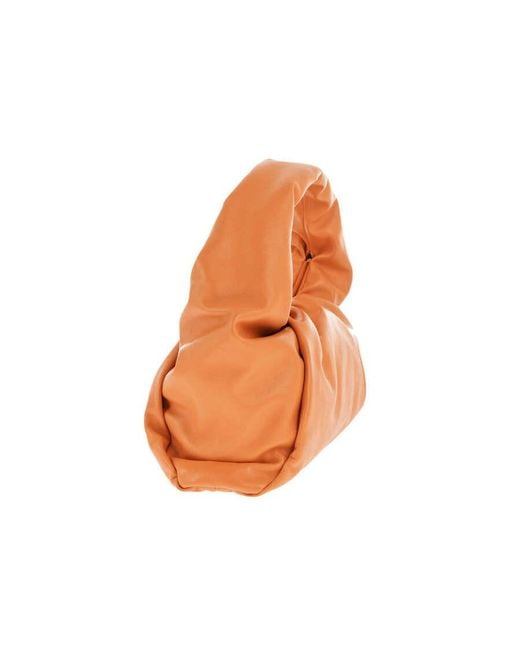 Bottega Veneta Orange Ladies The Shoulder Pouch Bag