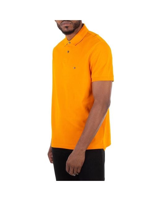 Tommy Hilfiger Yellow Regular Fit 1985 Collection Polo Shirt for men
