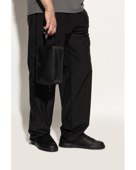 Dolce & Gabbana Black Dolce & Gabbana Leather Handbag for men