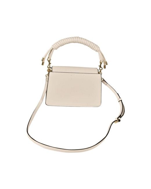 Versace White Jeans Couture Bag