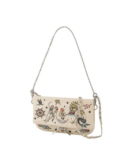 Zadig & Voltaire Metallic Crossbody Bag