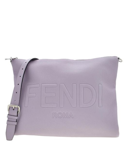 Fendi Purple After Handbag With Roma for men