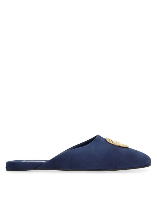Bally Blue Gylon San Fernando Suede Loafers, Brand Size 41 Us for men