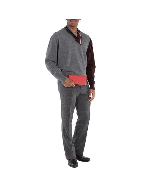 Montblanc Red Sartorial Wallet 12 Cc Zip Around for men