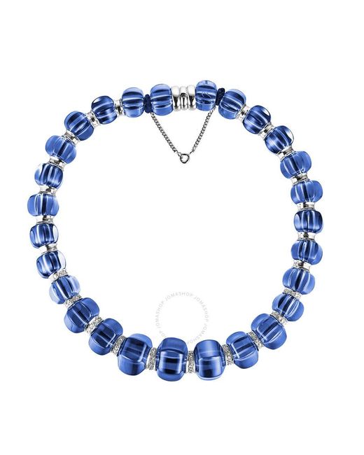 Baccarat Blue Sherazade Sapphire Necklace
