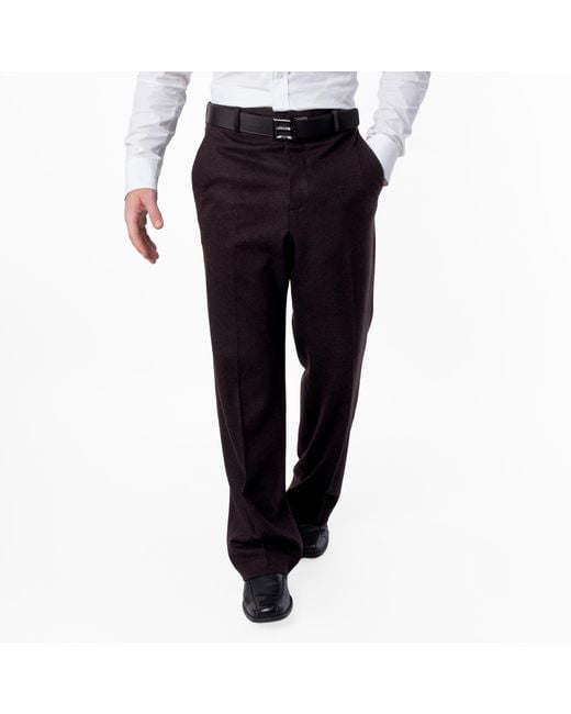 Bally Black Virgin Wool Tailored Trousers, Brand Size 50 Waist for men