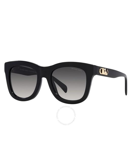 Michael Kors Black Grey Gradient Square Sunglasses Mk2193u 30058g 52