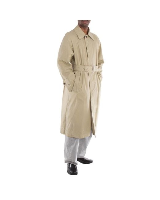 Burberry Natural Reversible Long Sleeve Bradford Trench Coat, Brand Size 50 Us for men