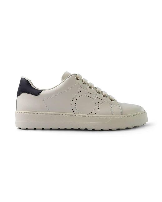Ferragamo Gray Ferragamo Sneaker