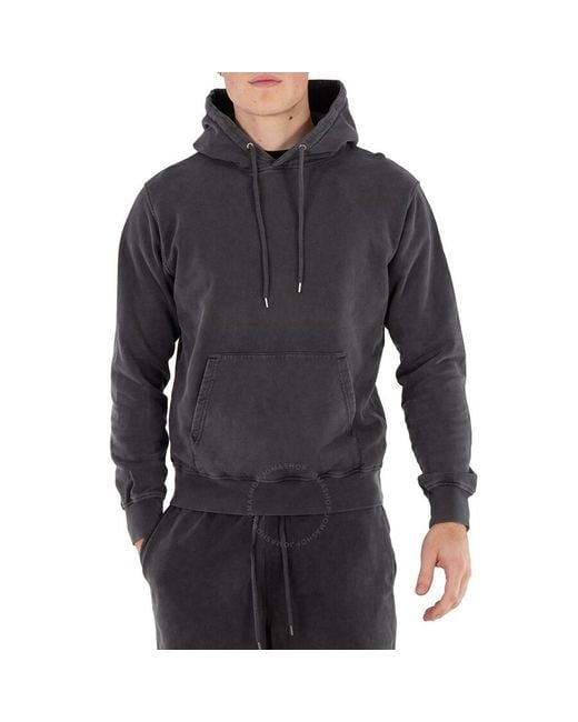 COLORFUL STANDARD Black Classic Organic Hoodie for men