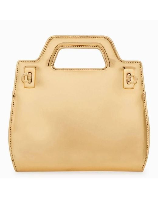 Ferragamo Natural Lux Wanda Mini Bag
