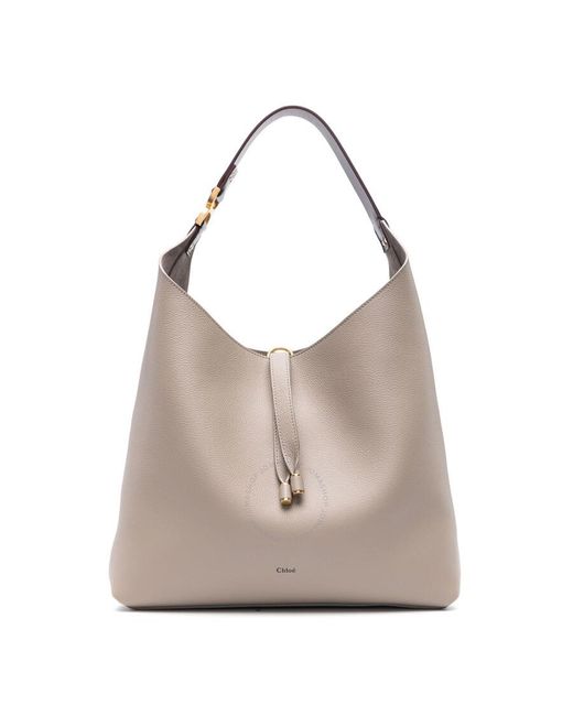 Chloé Gray Marcie Hobo Bag