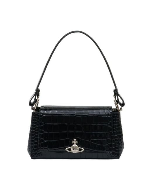 Vivienne Westwood Black Hazel Shoulder Bag for men
