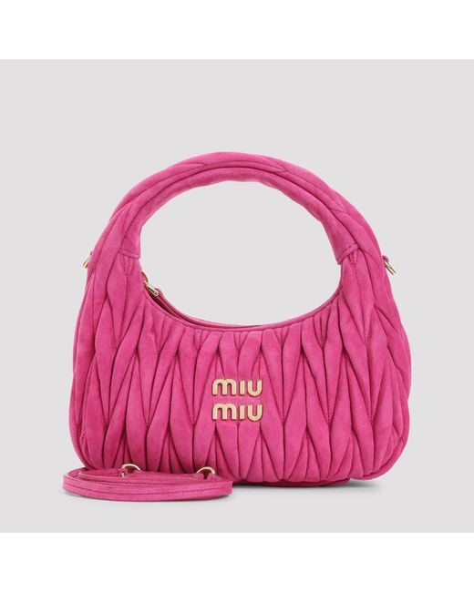 Miu Miu Pink Wander Shoulder Bag