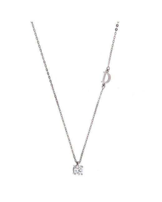 Damiani Metallic Ladies 0.30 Ct Diamond Necklace