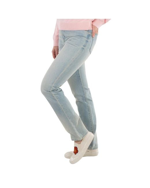 KENZO Pink Medium Stone Denim Jeans, Waist