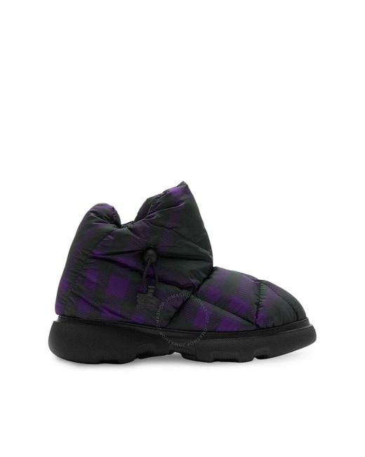 Burberry Check Pillow Boots in Blue for Men | Lyst display picture 2