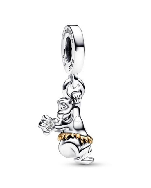 Pandora White Disney 100Th Anniversary Baloo Dangle Charm