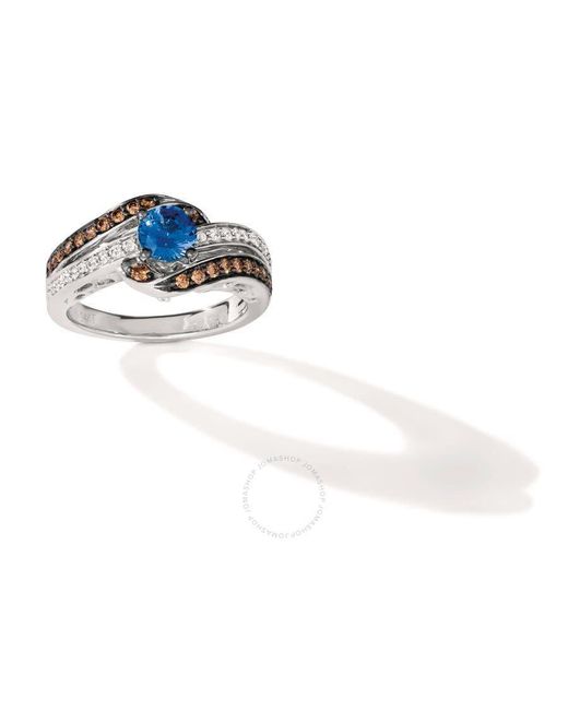 Le Vian Blue Cornflower Sapphire Centerstone Rings Set