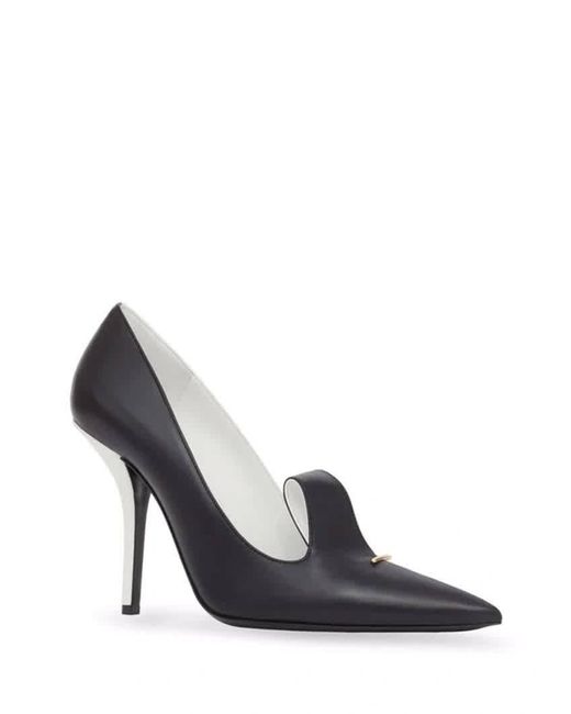 Burberry Multicolor Two-tone Leather Point-toe Pumps