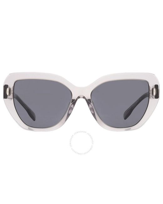 Tory Burch Gray Dark Grey Cat Eye Sunglasses Ty7194u 195387 55