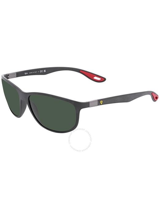 Ray-Ban Scuderia Ferrari Dark Green Pillow Sunglasses