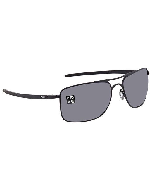 Oakley Gray Gauge 8 Grey Sunglasses Mens Sunglasses -412401-62 for men