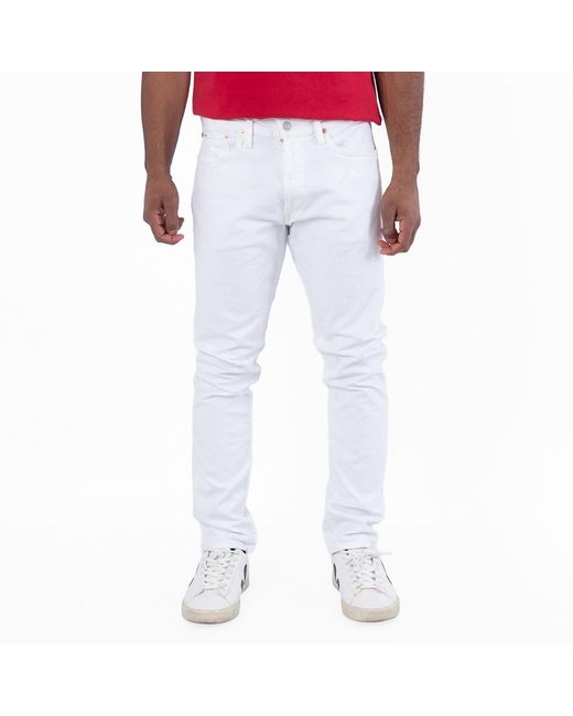 Polo Ralph Lauren White Pearl Regular Fit Jeans for men