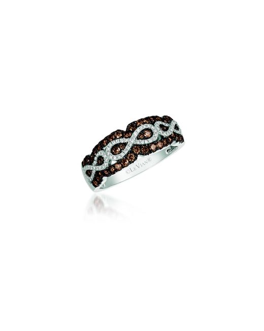 Le Vian Black Chocolatier Ring Chocolate Diamonds, Vanilla Diamonds Set