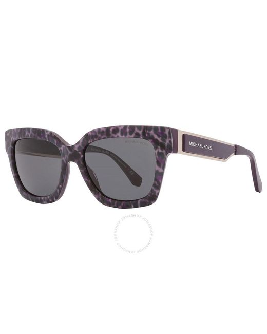 Michael Kors Gray Berkshires Butterfly Sunglasses Mk2102 365587 54