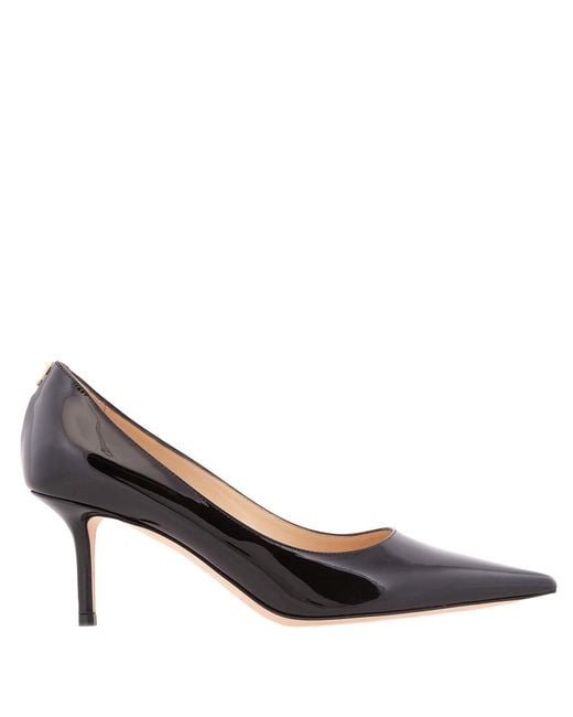 Jimmy Choo Black Love 65 Pointed-Toe Pumps