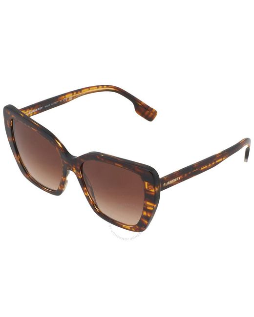 Burberry Tamsin Gradient Butterfly Sunglasses Be4366 398113 55 in 