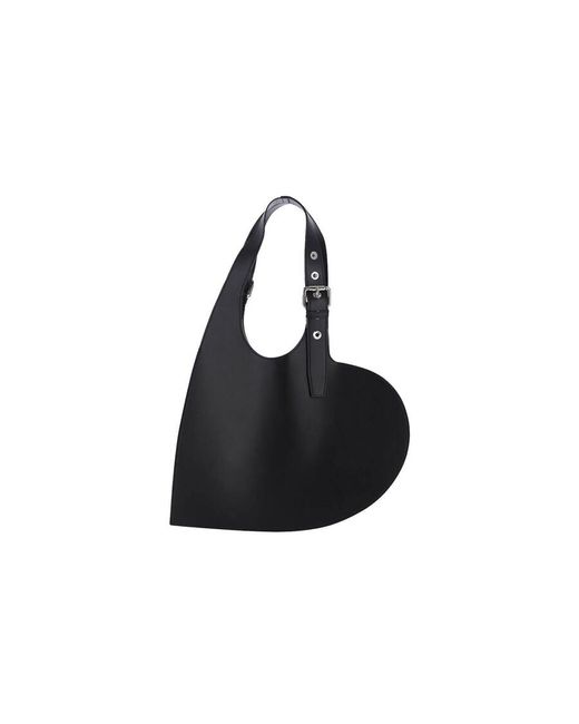 Coperni Black Heart Tote Bag
