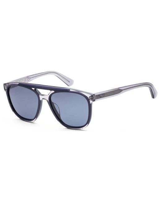 Ferragamo Blue Square Sunglasses for men