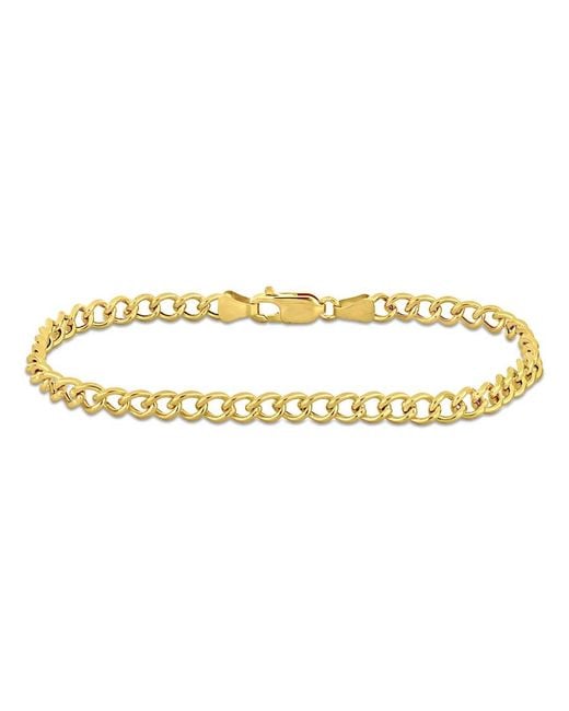Amour Metallic 4.1Mm Curb Chain Bracelet