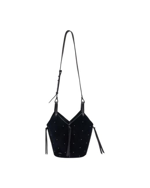 Isabel Marant Black Tampa Shoulder Bag
