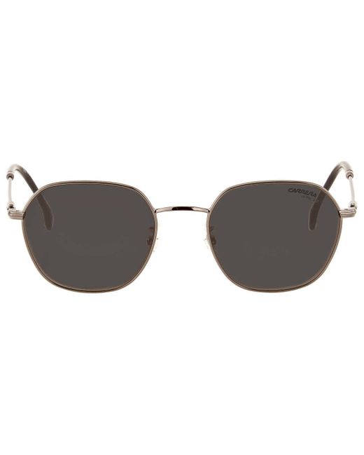 Carrera Grey Square Sunglasses 180/f/s 0v81/ir 50 in Metallic | Lyst Canada