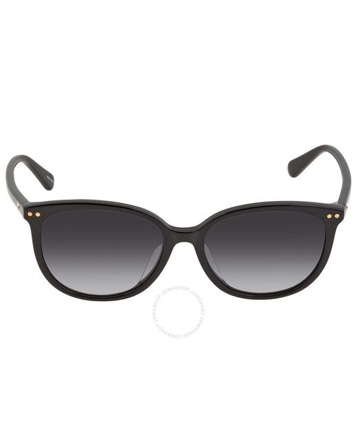Kate Spade Gray Grey Shaded Round Sunglasses Alina/f/s 0807/9o 55
