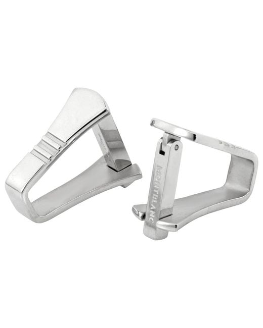 Montblanc Metallic Essential Sartorial Cufflinks for men